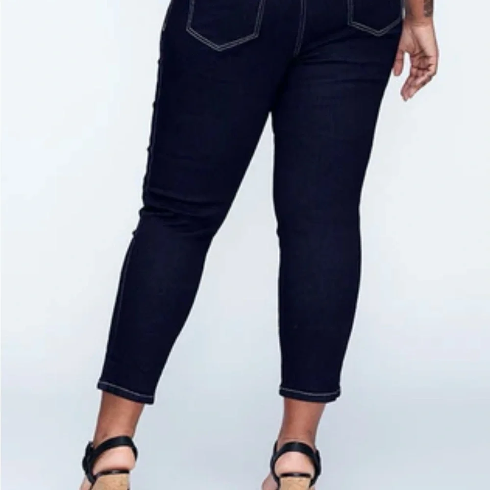 Universal Standard Blue Skinny Jeans Size 20L - Picture 3 of 4